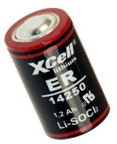 Baterie x-cell er 14250 1/2aa litiu 3,6v li-soci2