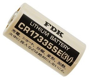 Baterie fdk 17335 2/3a litiu 3v cr17335se