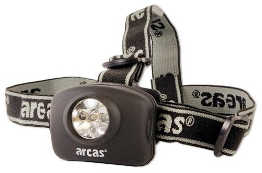 Lanterna arcas cap 5 led-uri include 3 x aaa r3 arc-5led-kl