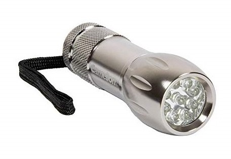 Lanterna Camelion metalica 9 LED-uri include 3 x AAA R3 CT-4004