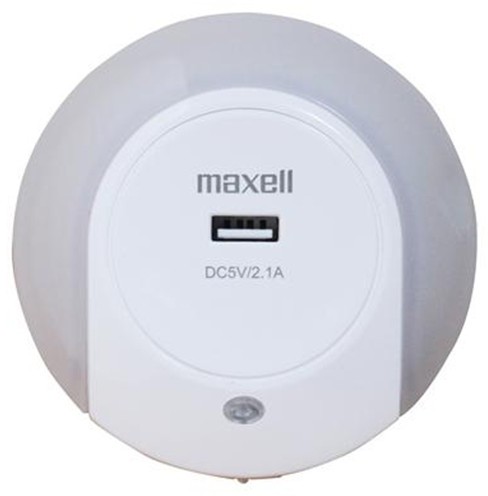 Lampa veghe Maxell LED cu senzor de lumina si iesire USB 5V 2,1A