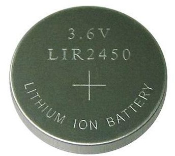 Acumulator Li-Ion 3,6V 120mAh LIR2450 Conrad