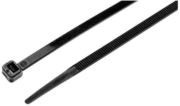Clema (soricei) plastic negru prindere cabluri 3,5mm latime si lungime 360mm SEL.3.214