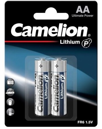 Baterie Camelion Lithium P7 AA R6 1,5V litiu set 2 buc.