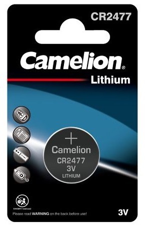 Baterie camelion cr2477 3v litiu blister 1 buc.