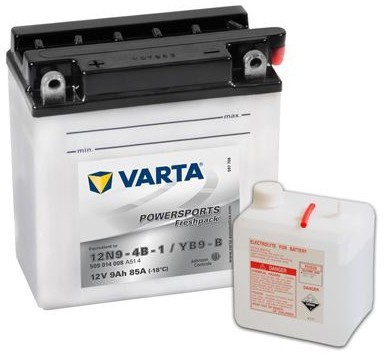 Baterie Moto Varta 12V 9Ah 85A YB9-B borna inversa