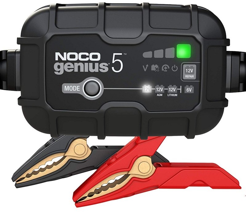 Redresor Noco Genius 5 auto moto 6V / 12V 5A pentru acumulatori maxim 120A Plumb-Acid AGM GEL VRLA Litiu