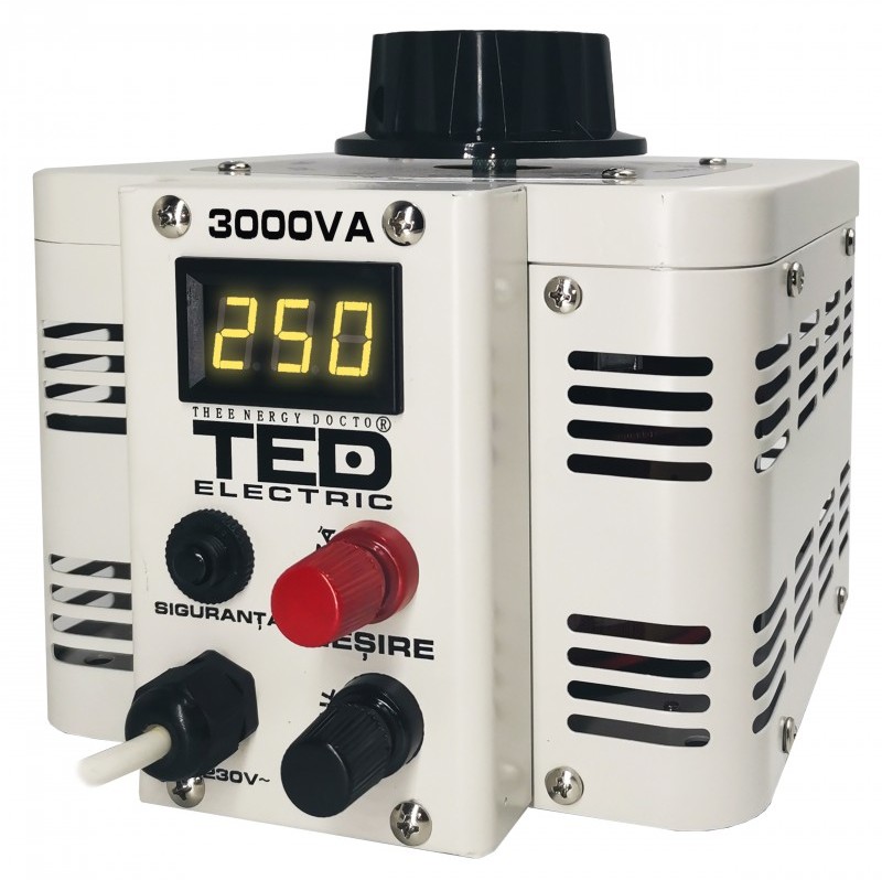 Autotransformator 0-300V 3KVA TED Electric