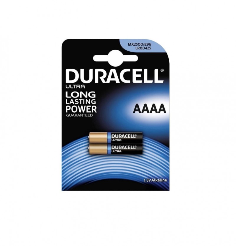 Baterie duracell aaaa lr61 alcalina 1,5v e96 set 2 buc.