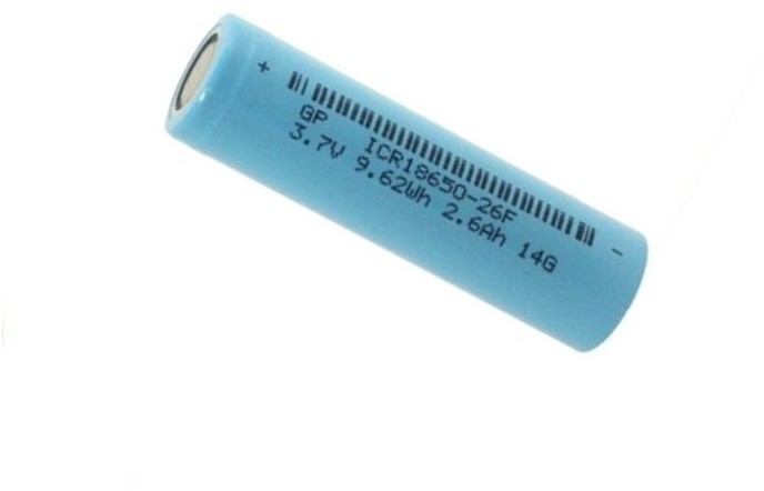Acumulator Li-Ion GP Batteries 18650 26F 2,6A 3,7V