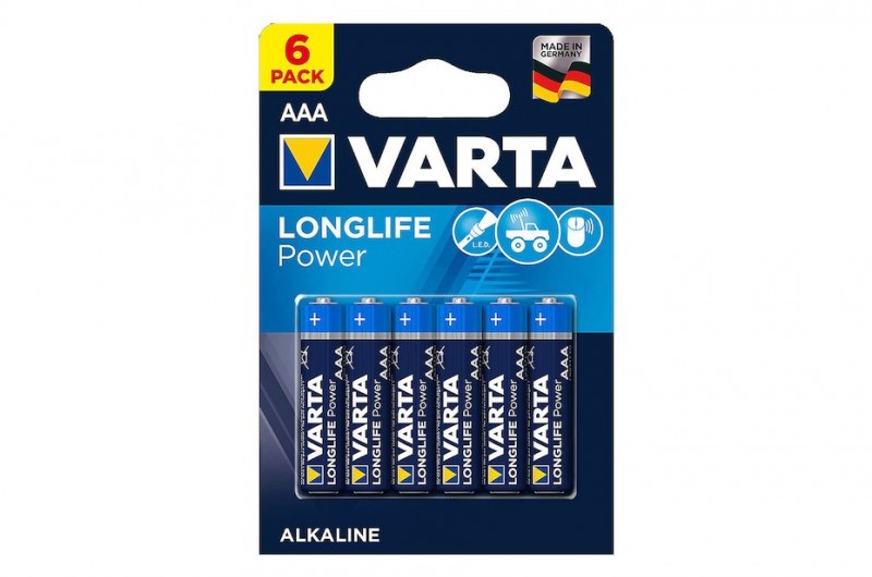 Baterie Varta LongLife Power AAA R3 1,5V alcalina set 6 buc.