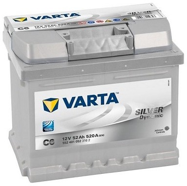 Baterie Auto Varta Silver Dynamic 12V 52Ah 520A