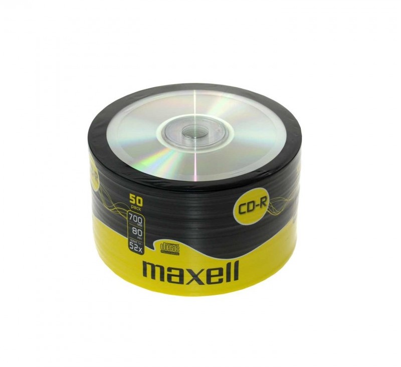 CD-R Maxell 700 Mb 52X 80 min. 50 discuri 624036