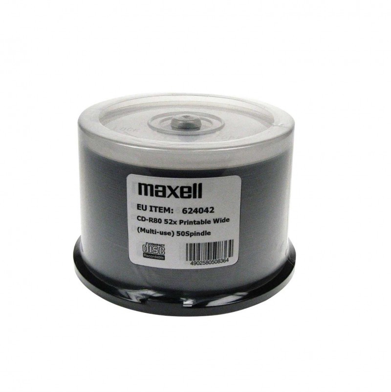 CD-R Maxell Printabil 700 Mb 52X 80 min. 50 discuri 624042