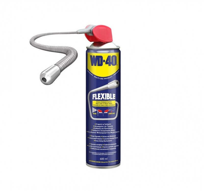 Spray tehnic lubrifiant WD-40 Flexible 600 ml.