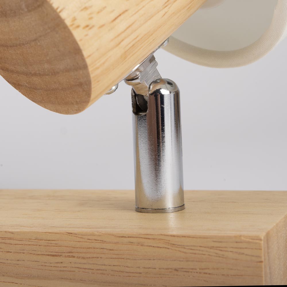 Spot Bara Nordik Alb+Natur 2XE14 40W