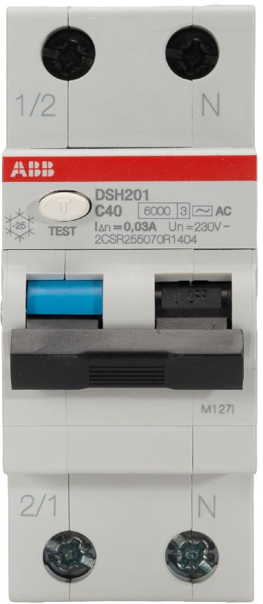 Intrerupator Diferential 40A 1P+N C 6kA 30mA - 4 | YEO