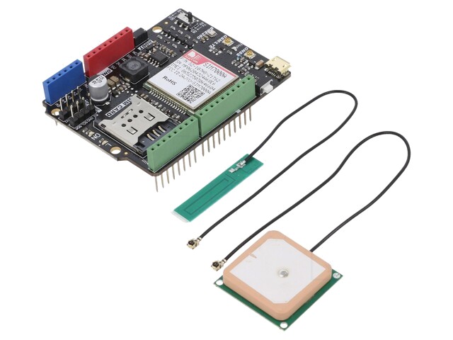 Modul: GSM shield Arduino -40÷85°C Bandă: B12,B13,B2,B4