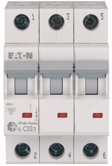 Intrerupator Automat Xpole Home 32A 3P C 4.5kA HL-C32/3