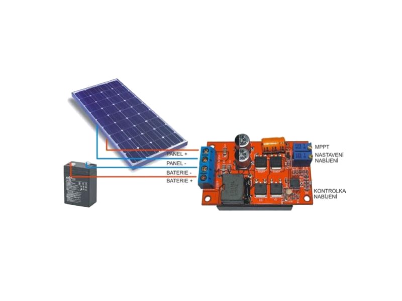 Modul ontroler panou solar MPPT-V08A 9-12-24V 5A with IC CN3722