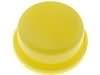 Tastă rotund galbenă destinaţie: tacts-24 Ø13mm tact-2bryl