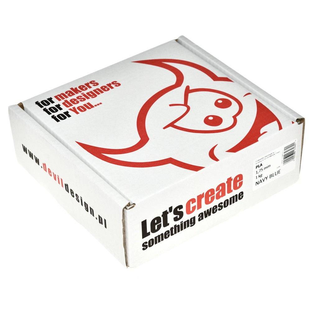 Filament: PLA maro 1kg 195°C ±0,05mm 1,75mm DEV-PLA-1.75-BR