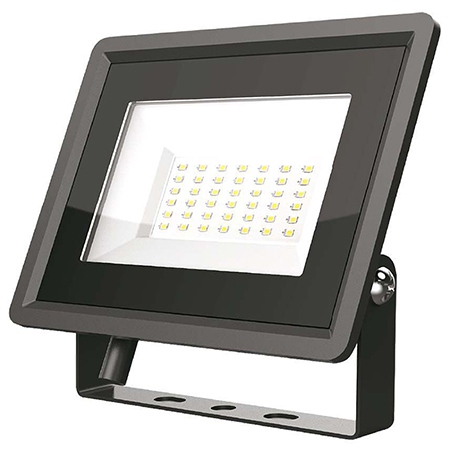 REFLECTOR LED SMD 50W 3000K IP65 – NEGRU