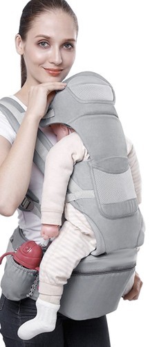 Marsupiu port bebe ergonomic, multifunctional (15x1), 0-36 luni, pana la 25 kg
