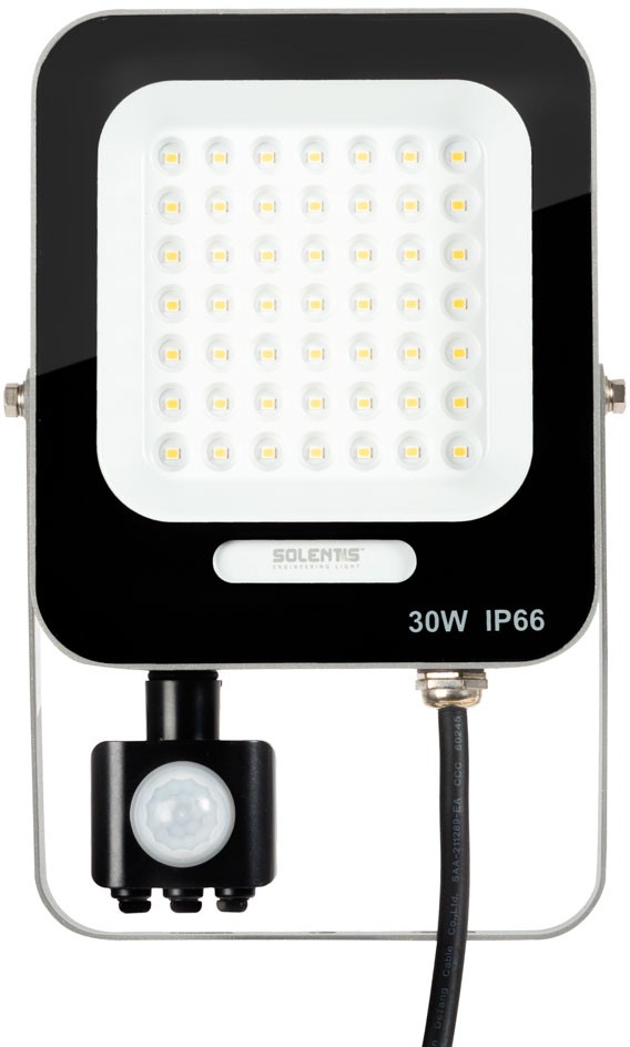 Proiector LED senzor 30w 4000k 110lm/w IP65, Solentis