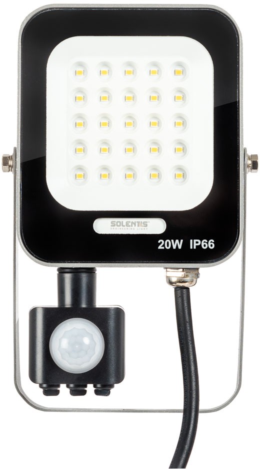 Proiector LED senzor 20w 4000k 110lm/w IP65, Solentis