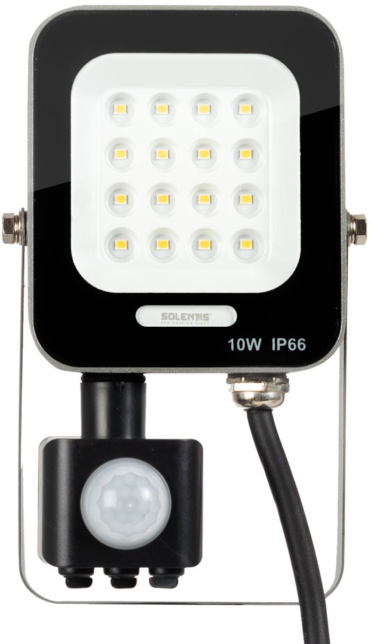 Proiector LED senzor 10w 4000k 110lm/wIP65, Solentis