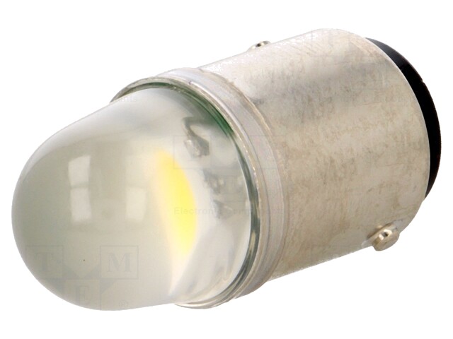 Lampă LED albă BA15D 24VDC 24VAC