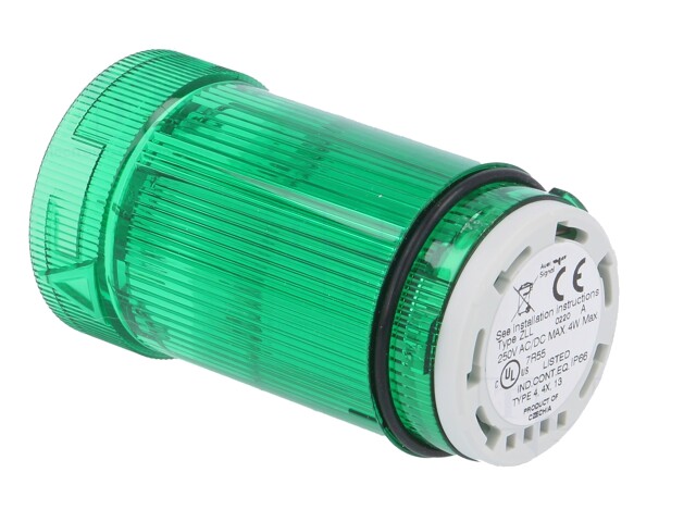 Semnalizator: luminos bec BA15D verde 12÷250VDC 12÷250VAC - imagine 8