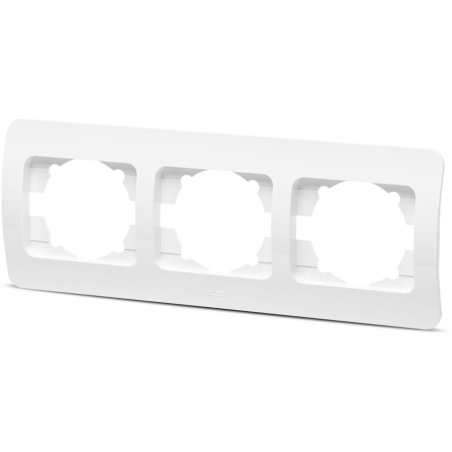 Materiale Instalatii Electrice, Jazz rama 3P, alb, Elbi -1, dioda.ro