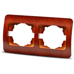 Materiale Instalatii Electrice, Jazz rama 2P, cireș, Elbi -1, dioda.ro