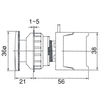 Accesorii, Intrerupator de urgenta cu retinere XLEB30-1-C -2, dioda.ro