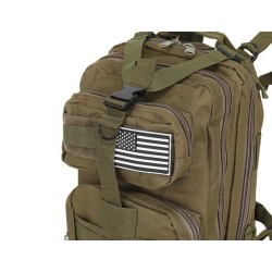 camping, Rucsac Barbati / unisex militar mic, verde - Ghiozdan rezistent la rupere si abraziune -4, dioda.ro
