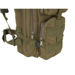 camping, Rucsac Barbati / unisex militar mic, verde - Ghiozdan rezistent la rupere si abraziune -18, dioda.ro