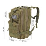 camping, Rucsac militar XL verde -1, dioda.ro