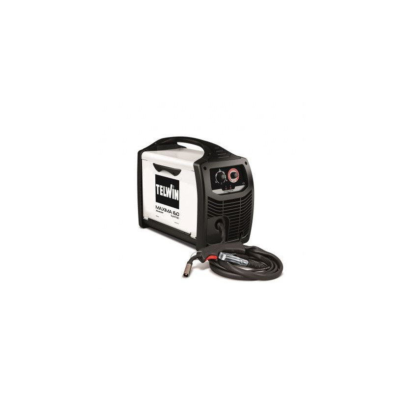 Aparate de sudura cu sarma cu gaz si fara gaz (tip MIG-MAG), MAXIMA 160 SYNERGIC - APARAT DE SUDURA TELWIN tip MI -1, dioda.ro