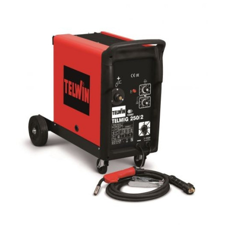 Aparate de sudura cu sarma cu gaz si fara gaz (tip MIG-MAG), TELMIG 250/2 - APARAT DE SUDURA TELWIN tip MIG-MAG -1, dioda.ro