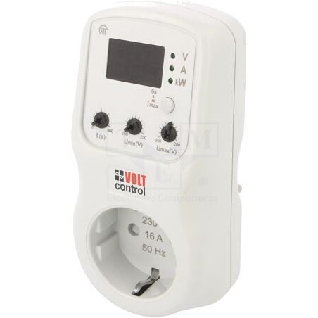 Modul: releu de monitorizare a tensiunii 230VAC SPST 5÷900s