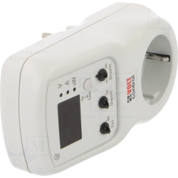 Relee Protectie Tensiune, Priza protectie supratensiune 230VAC SPST 5÷900s -8, dioda.ro