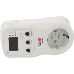 Relee Protectie Tensiune, Priza protectie supratensiune 230VAC SPST 5÷900s -9, dioda.ro