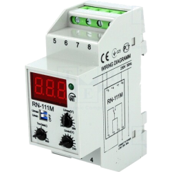 Relee Protectie Tensiune, Releu protectie supra si sub tensiunce 230VAC DIN SPDT RN -1, dioda.ro