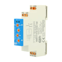 Relee Protectie Tensiune, Releu Protectie Supratensiune si subtensiune 12/24VAC,230VAC  DIN -4, dioda.ro