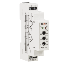 Relee Protectie Tensiune, Releu Protectie Supratensiune si subtensiune  230VAC DIN SPDT IP20 -14, dioda.ro