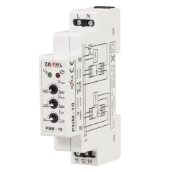 Relee Protectie Tensiune, Releu Protectie Supratensiune si subtensiune  230VAC DIN SPDT IP20 -15, dioda.ro