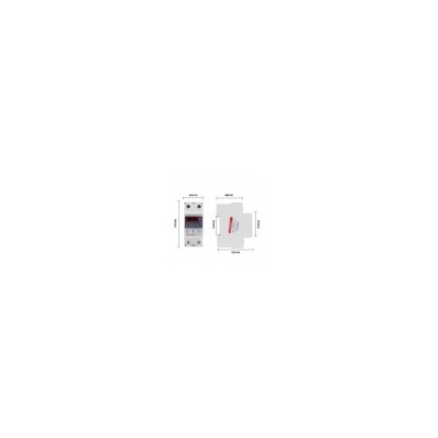 Relee Protectie Tensiune, Releu siguranta digitala de protectie tensiune 40A, SVP-912, ecran digital LED, recuper -4, dioda.ro