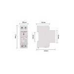 Releu siguranta digitala de protectie tensiune 63A, 230V, recuperare automata, SVP-911-63A Relee Protectie Tensiune, Releu siguranta digitala de protectie tensiune 63A, 230V, recuperare automata, SVP-911- -1, dioda.ro